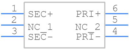 WB1.5-6SLD - COILCRAFT - PCB symbol