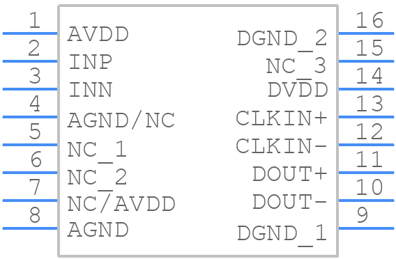 NSI1306L25 - NOVOSENSE - PCB symbol