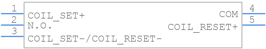 PRL2-24V-DC-1A - Same Sky - PCB symbol