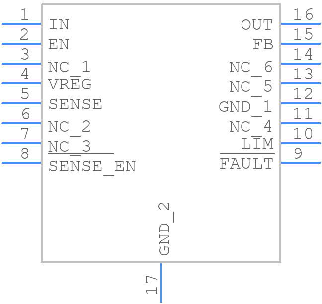 TPL8771Q - 3Peak Incorporated - PCB symbol