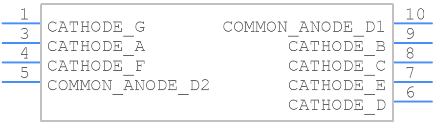 EADCD030RA2 - Everlight - PCB symbol