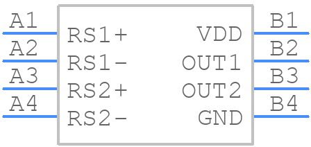 MAX44285FAWA+ - Analog Devices - PCB symbol