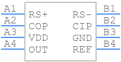 MAX40056UAWA+ - Analog Devices - PCB symbol