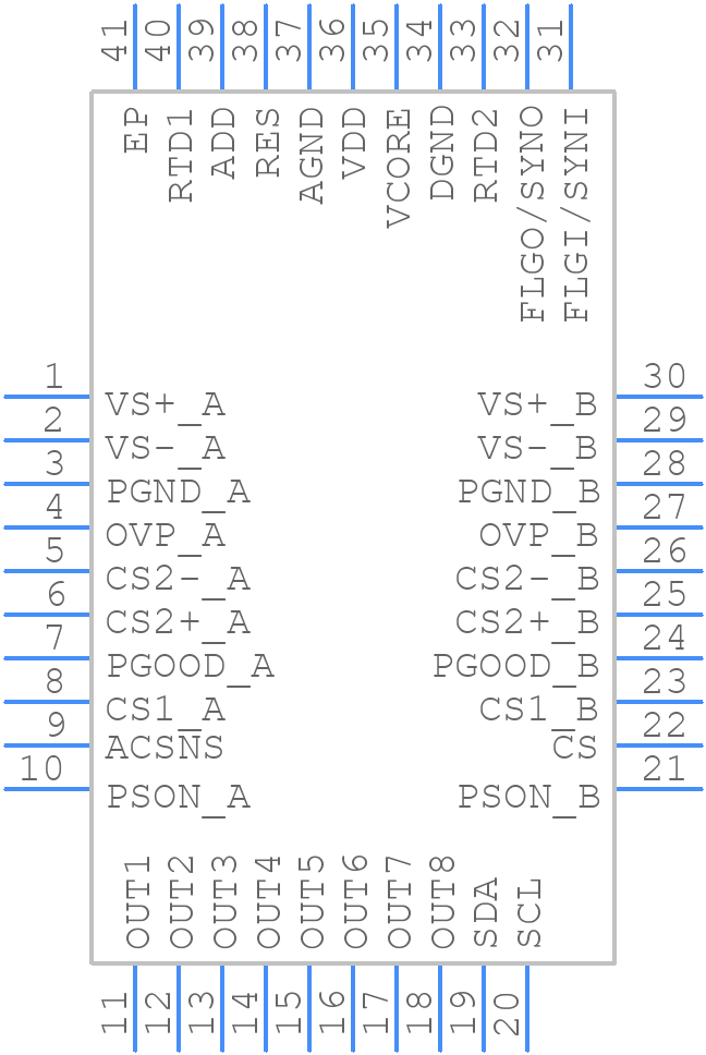 ADP1053ACPZ-RL - Analog Devices - PCB symbol