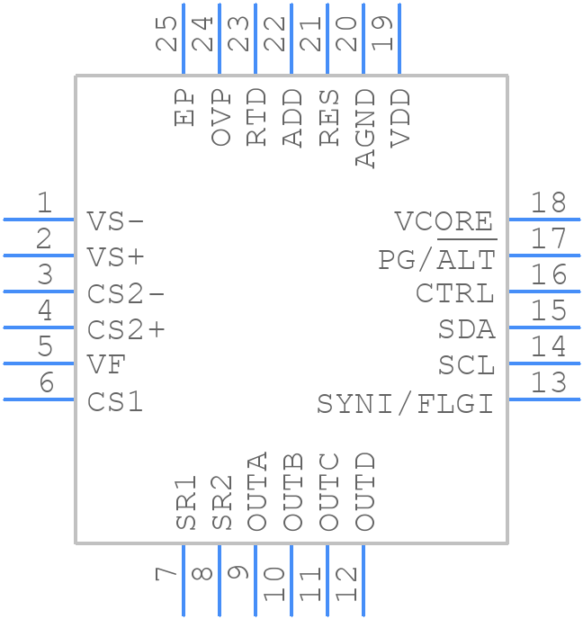 ADP1052ACPZ-RL - Analog Devices - PCB symbol