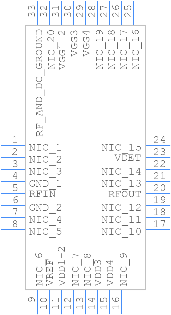 ADPA1120ACPZN-R7 - Analog Devices - PCB symbol