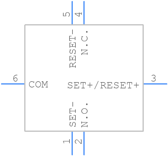 PRL3-5V-DC-1C - Same Sky - PCB symbol
