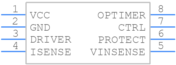 TEA1733T - NXP - PCB symbol