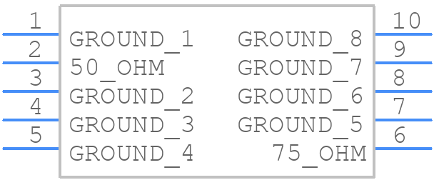 ALMP-5075+ - Mini-Circuits - PCB symbol