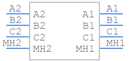 1-1827581-2 - TE Connectivity - PCB symbol