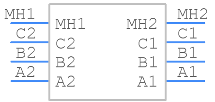 1-1827583-2 - TE Connectivity - PCB symbol