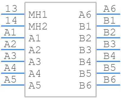 1-316081-3 - TE Connectivity - PCB symbol