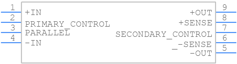 V24A28T500BN3 - VICOR - PCB symbol
