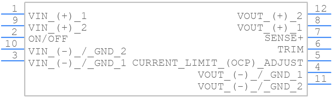 I7A24080A033V-0C3-R - TDK Lambda - PCB symbol