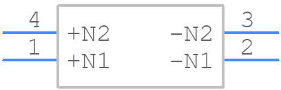DLW43SH510XK2 - Murata Electronics - PCB symbol