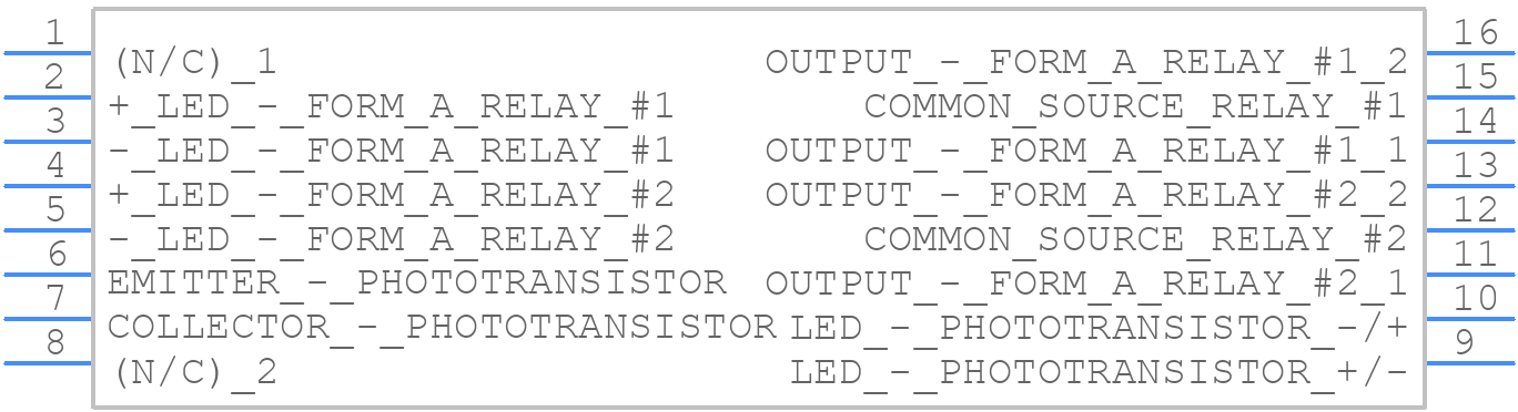 IAA110P - LITTELFUSE - PCB symbol