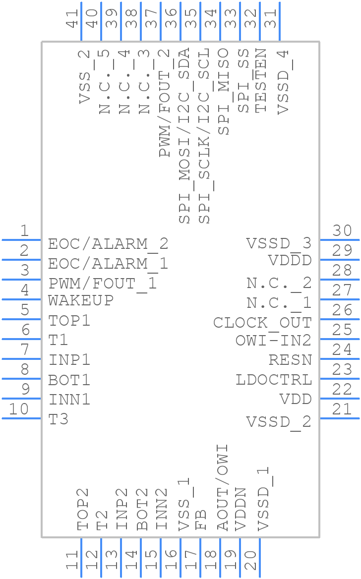 ZSSC3281CI3R - Renesas Electronics - PCB symbol