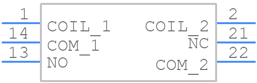 7-1415006-1 - TE Connectivity - PCB symbol