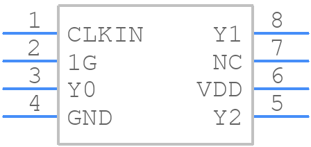 LMK1C1103APWR - Texas Instruments - PCB symbol