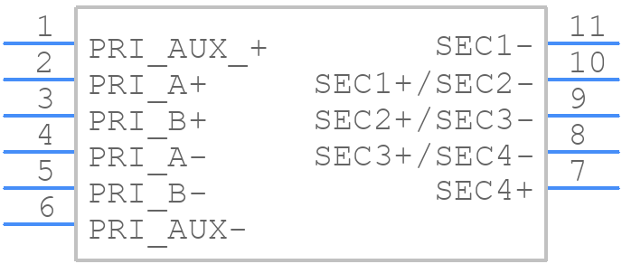 PL10401 - iNRCORE - PCB symbol