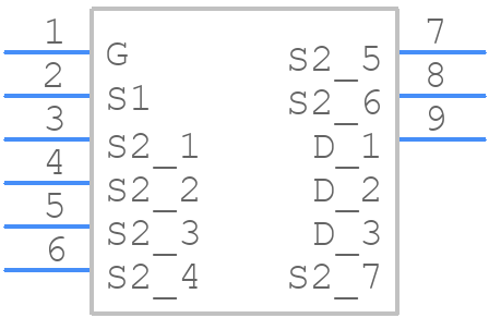 TW027U65C - Toshiba - PCB symbol