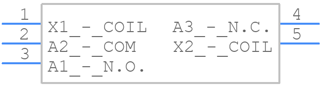 J1MAC-26XP - TE Connectivity - PCB symbol