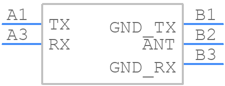MLPF-WL-06D3 - STMicroelectronics - PCB symbol