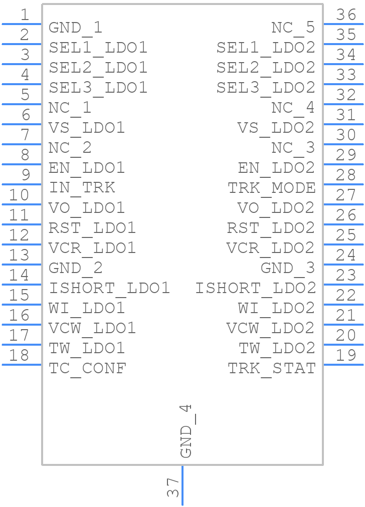 L99VR02XP-WLR - STMicroelectronics - PCB symbol