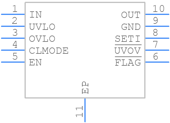 ADPL86611ATB+ - Analog Devices - PCB symbol