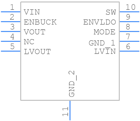 LTC3541EDD-2#TRPBF - Analog Devices - PCB symbol