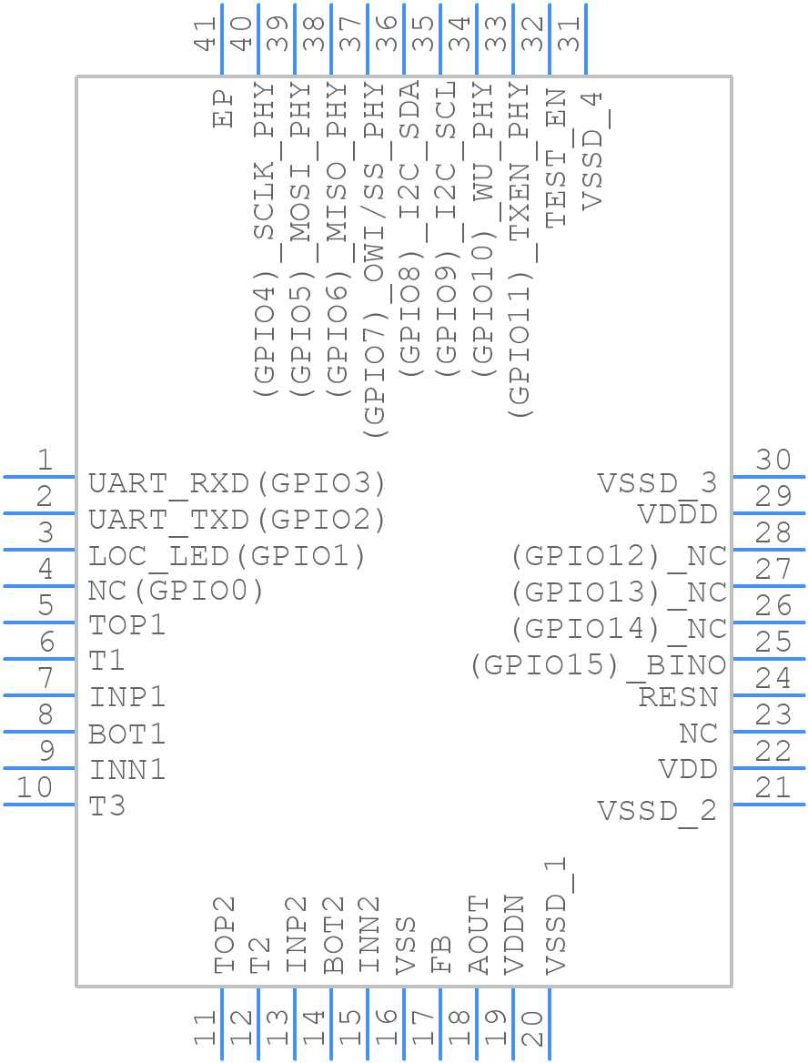 ZSSC3286CI3R - Renesas Electronics - PCB symbol