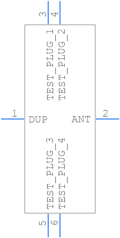 902-9489 - Amphenol RF - PCB symbol