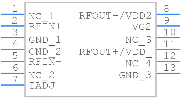 QPL1825SR - Qorvo - PCB symbol