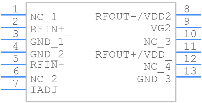 QPL1825TR13 - Qorvo - PCB symbol