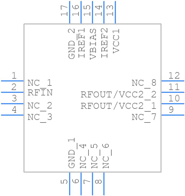 CMX90A007Q7-R - CML Micro - PCB symbol