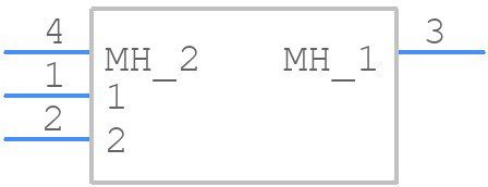 221888-3321 - Molex - PCB symbol