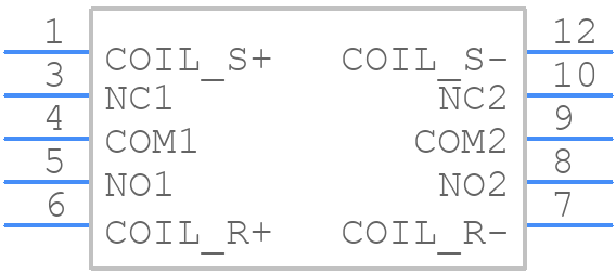 G6SK-212VDC - OMRON Electronics - PCB symbol