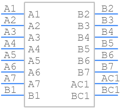 71BF30-02-1-07N - Grayhill - PCB symbol