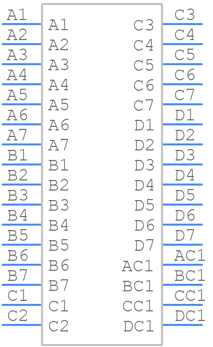 71BF36-04-1-07N - Grayhill - PCB symbol