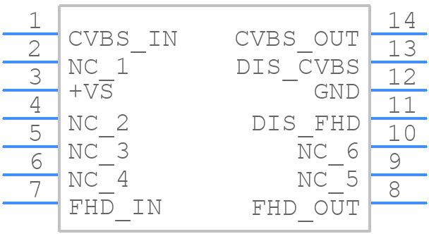 TPF142-TR - 3Peak Incorporated - PCB symbol