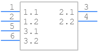746-2303/000-005 - Wago - PCB symbol