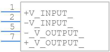 AM1D-1224SH40Z - aimtec - PCB symbol