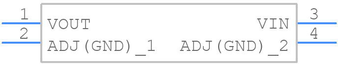 AP1115AY33L-13 - Diodes Incorporated - PCB symbol