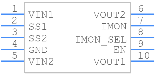 MP5099GDT-P - Monolithic Power Systems (MPS) - PCB symbol