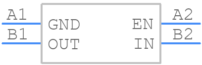 LD39115J10R - STMicroelectronics - PCB symbol