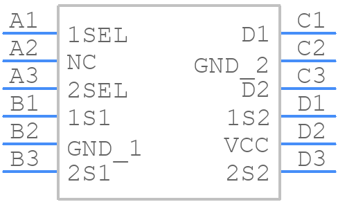 STG5678BJR - STMicroelectronics - PCB symbol
