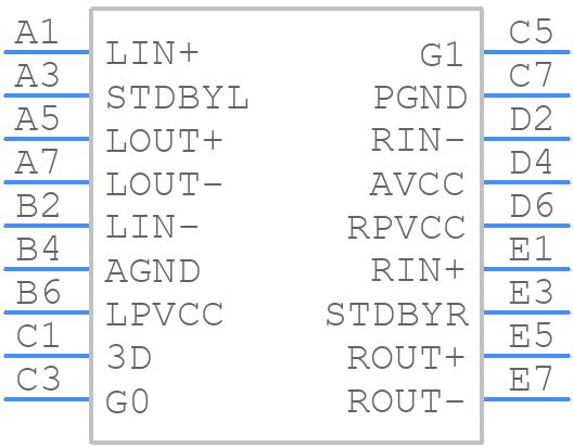 TS4999EIJT - STMicroelectronics - PCB symbol
