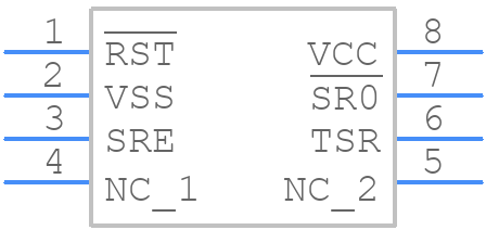 STM6504SEABDG6F - STMicroelectronics - PCB symbol