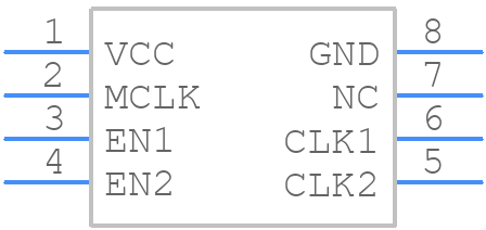 STCD1020RDG6F - STMicroelectronics - PCB symbol