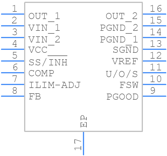 L5989D - STMicroelectronics - PCB symbol